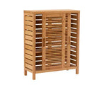 Mobile contenitore Bracken a due ante, colore naturale