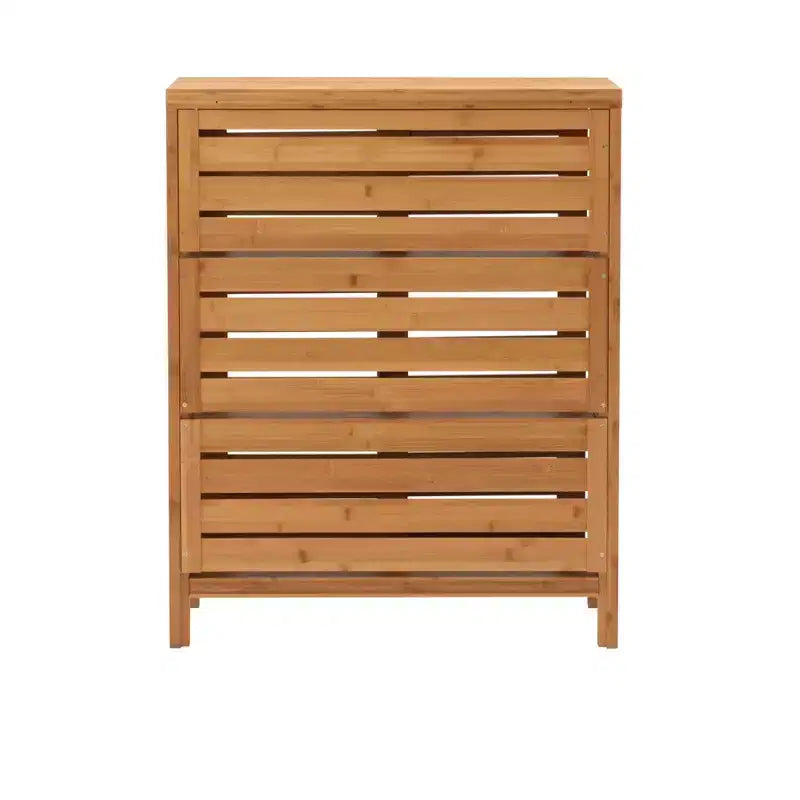 Mobile contenitore Bracken a due ante, colore naturale
