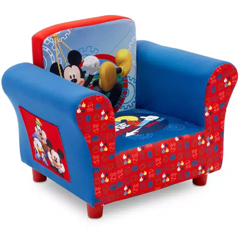 Poltrona per bambini imbottita Delta Children – Topolino