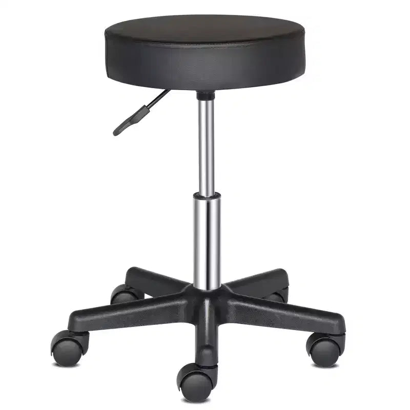 Rolling Hydraulic Salon Stool Height Adjustable Swivel Chair for Spa, Shop, Massage, Medical, Work or Office