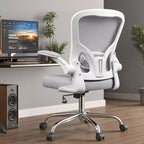 GALAXHERO Sedia da Ufficio Ergonomica, Sedia da Scrivania con Schienale in Rete, Braccioli Ribaltabili e Supporto Lombare Regolabile