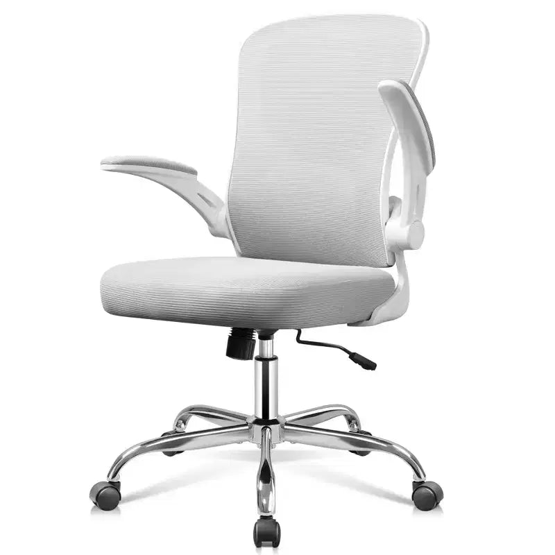 GALAXHERO Sedia da Ufficio Ergonomica, Sedia da Scrivania con Schienale in Rete, Braccioli Ribaltabili e Supporto Lombare Regolabile