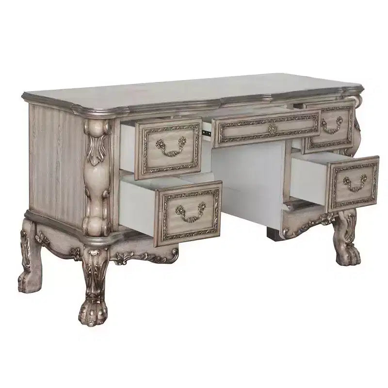 Toeletta Dresden vintage bianco osso da 63"