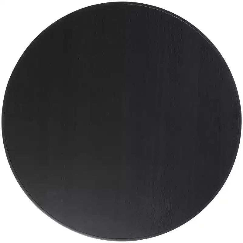 Tavolino da Salotto con Base a Griglia in Metallo 1 Ripiano e Gambe Dorate Nero: Stile Tamburo Moderno, Nessun Montaggio Richiesto