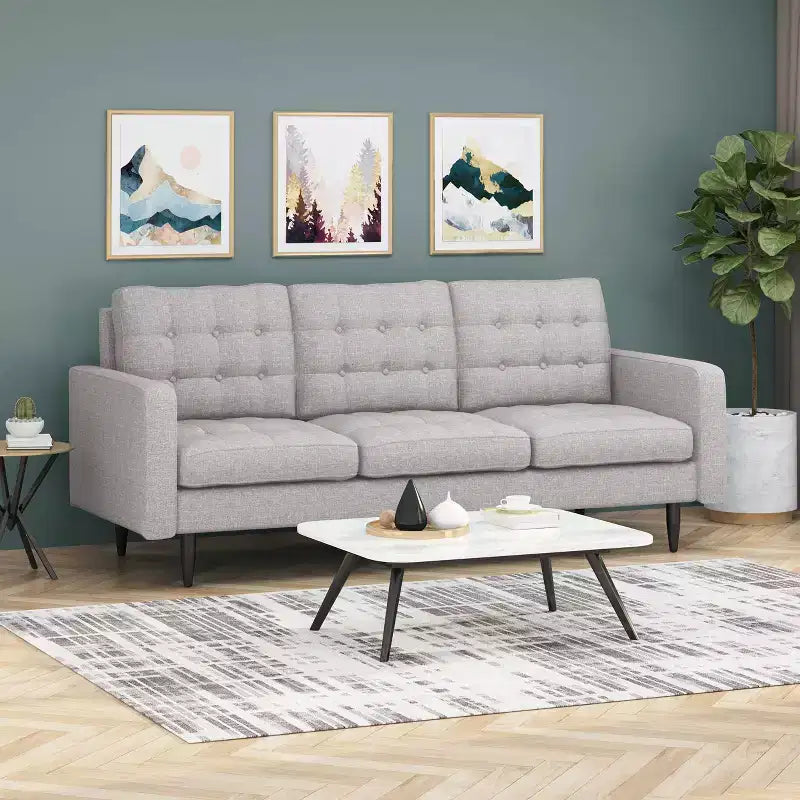 Divano capitonné contemporaneo Adderbury - Christopher Knight Home
