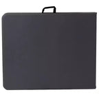 Flash Furniture Tavolo Pieghevole per Banchetto ed Eventi in Plastica Bi-Fold da 6 Piedi con Maniglia per il Trasporto