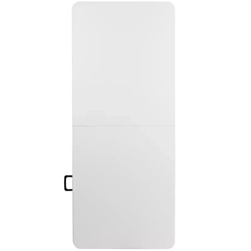 Flash Furniture Tavolo Pieghevole per Banchetto ed Eventi in Plastica Bi-Fold da 6 Piedi con Maniglia per il Trasporto
