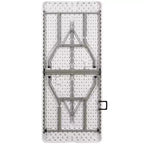 Flash Furniture Tavolo Pieghevole per Banchetto ed Eventi in Plastica Bi-Fold da 6 Piedi con Maniglia per il Trasporto