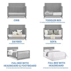 Culla convertibile 6 in 1 Delta Children Spencer